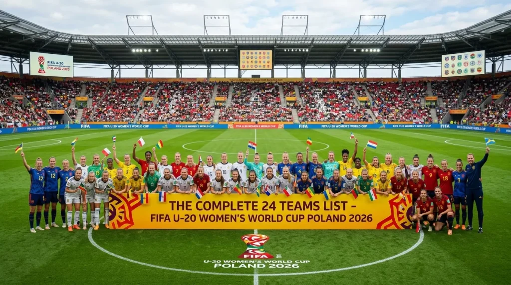 Complete FIFA U-20 Women's World Cup 2026 Teams List