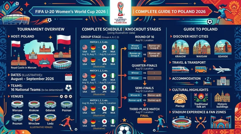 FIFA U-20 Women's World Cup 2026 Schedule 3 FIFA U-20 Women's World Cup 2026 — Schedule at a Glance
